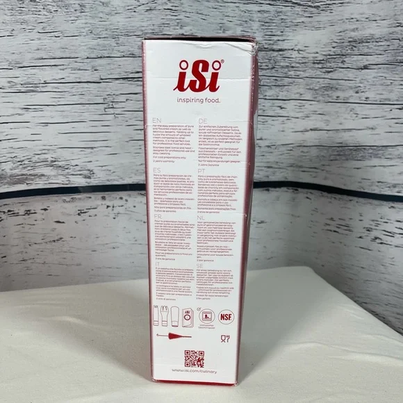 ISI inspiring food cream proof whip stainless steel 1 pint create new taste - Picture 4 of 8